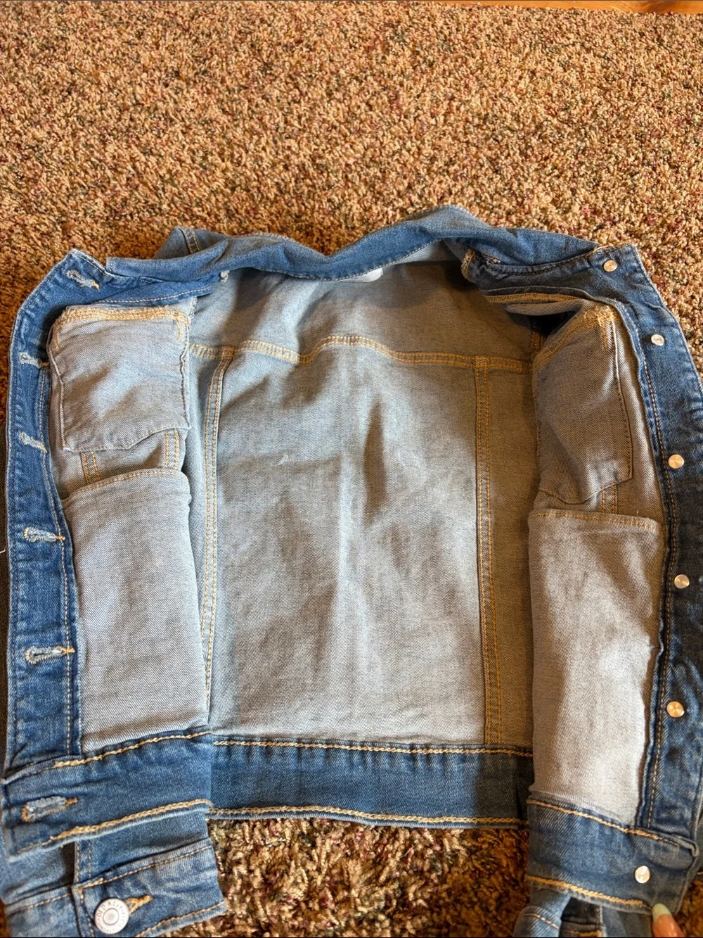 Old Navy Medium Blue Kids Denim Jacket